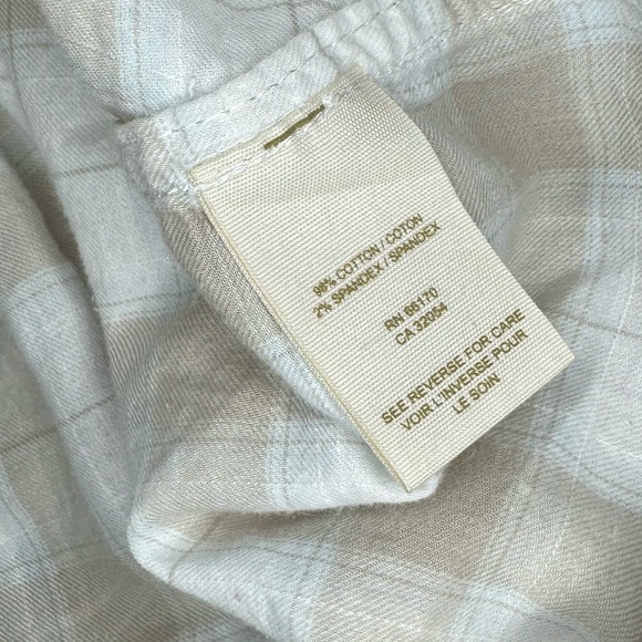 Cozy Cream Plaid Button Down | We The Free Small - Picture 3 of 4